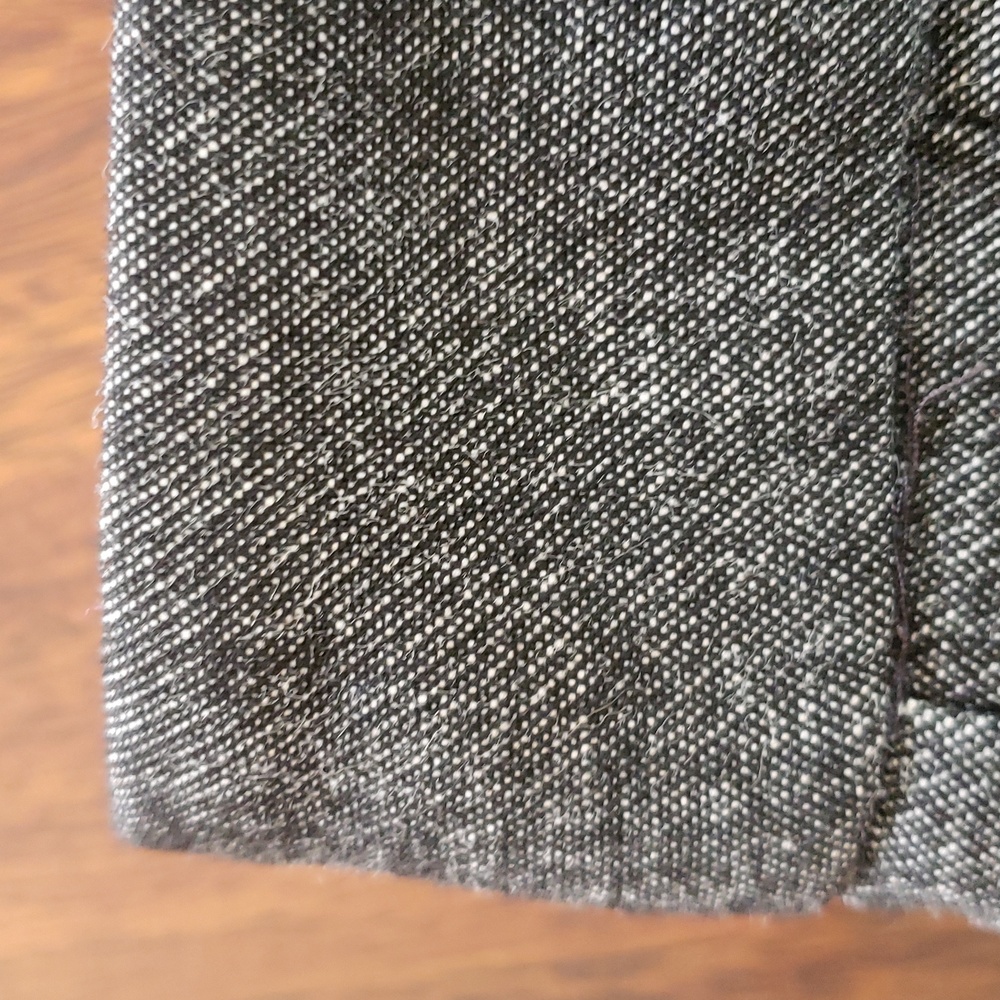 ANN TAYLOR Black & White Tweed Wide Leg Sailor Pants – Size 4 - Picture 10 of 12